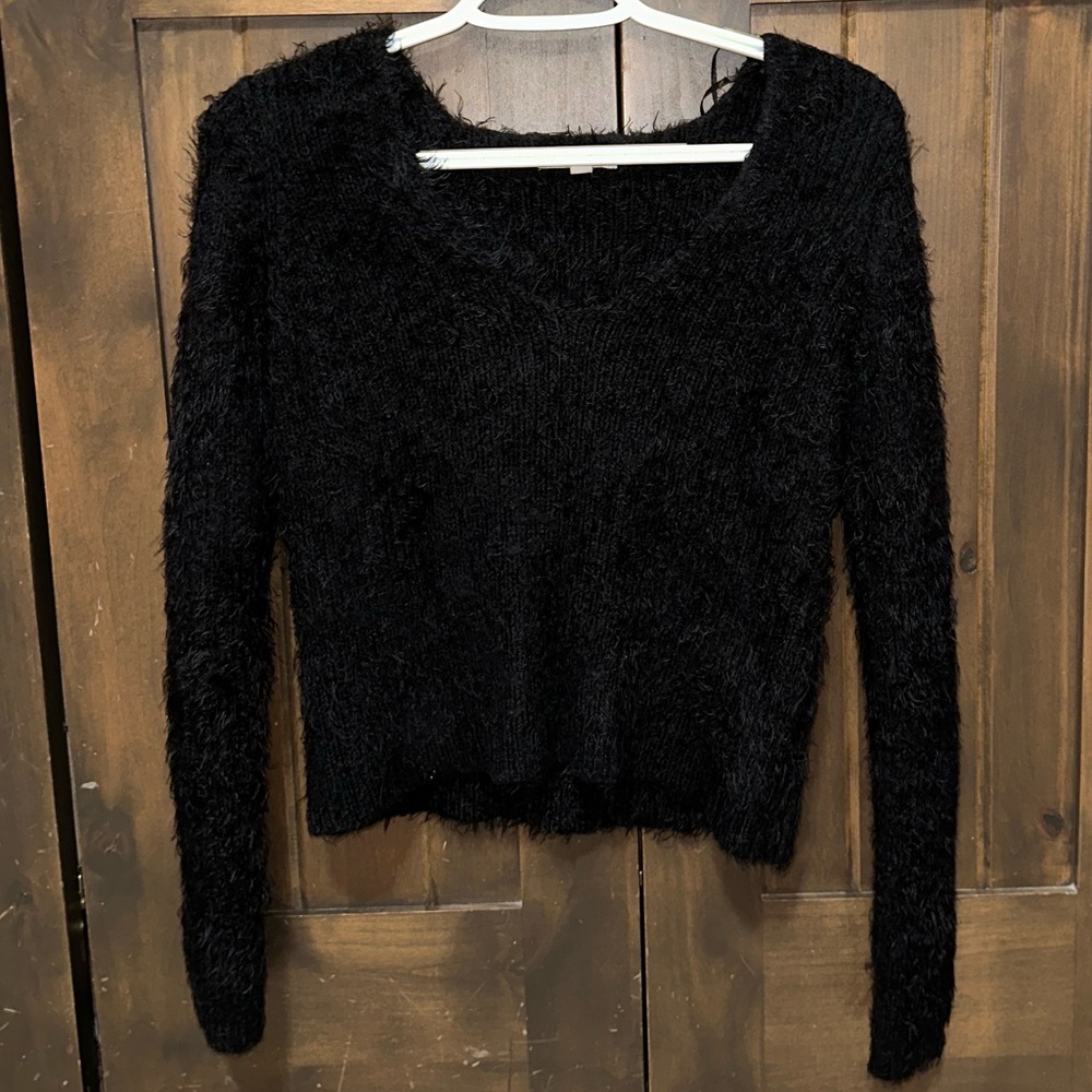 GB fuzzy sweater